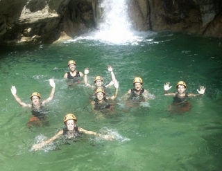  Excursión en grupo en un cañón del Tarn 